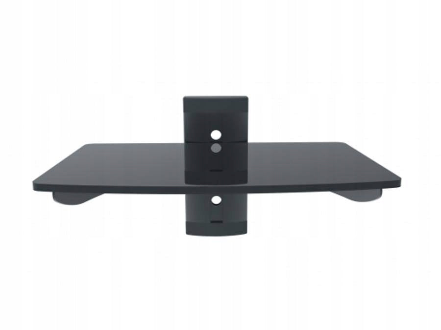 Wall glass shelf for TV set-top box, household appliances, DVD, adjustable, 5mm tempered glass Brand Red Eagle