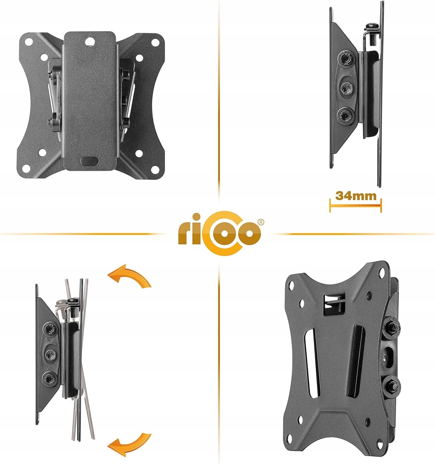 Wall mount for flat-panel computer monitors up to EAN (GTIN) 6902833911437