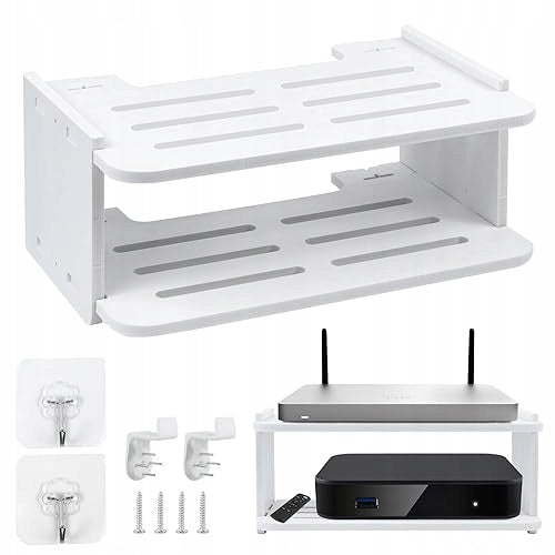 Wall mount for modem router speaker 30x19,5x13cm