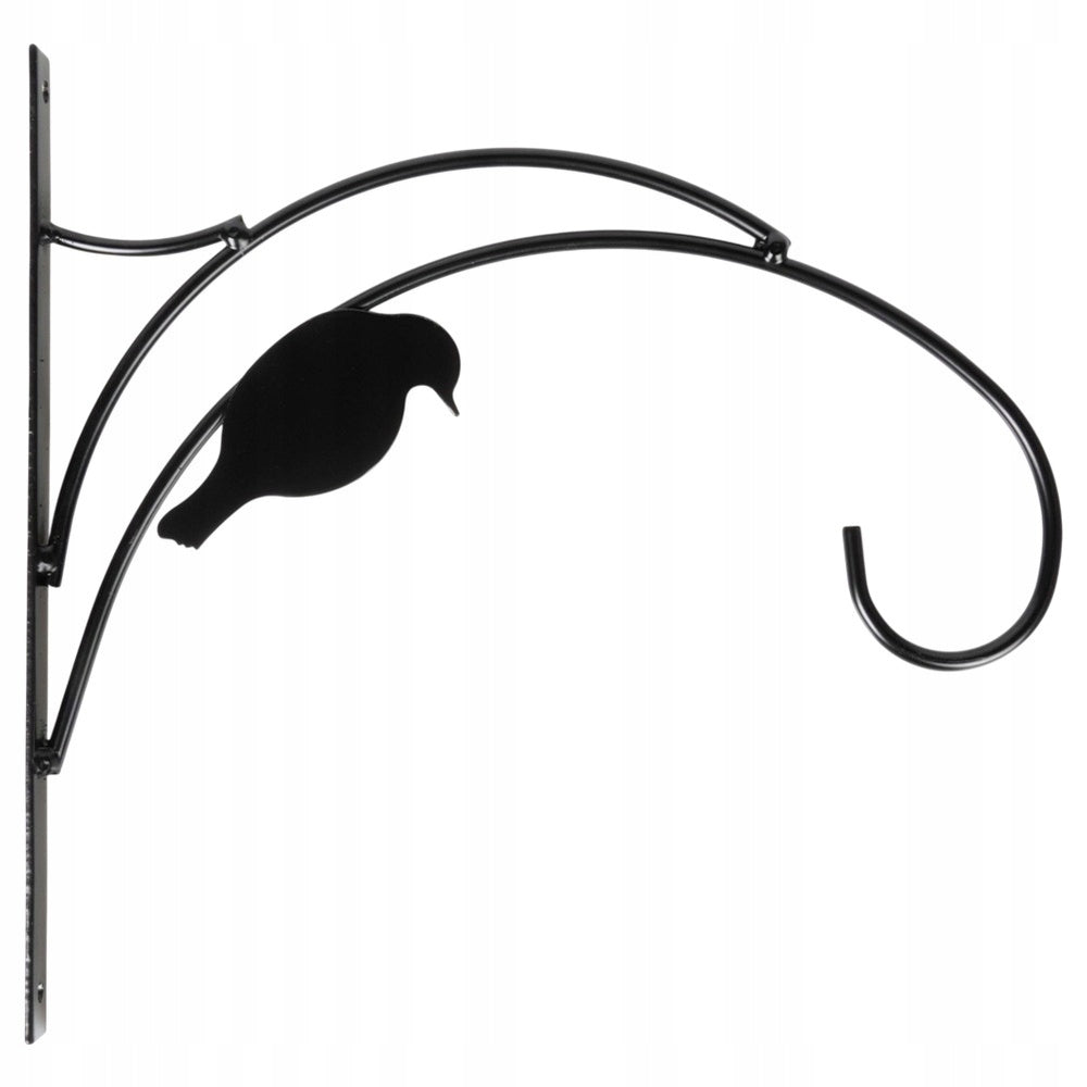 Wall pot hanger decorative metal black 29,5x1,8x28 cm Brand Vilde