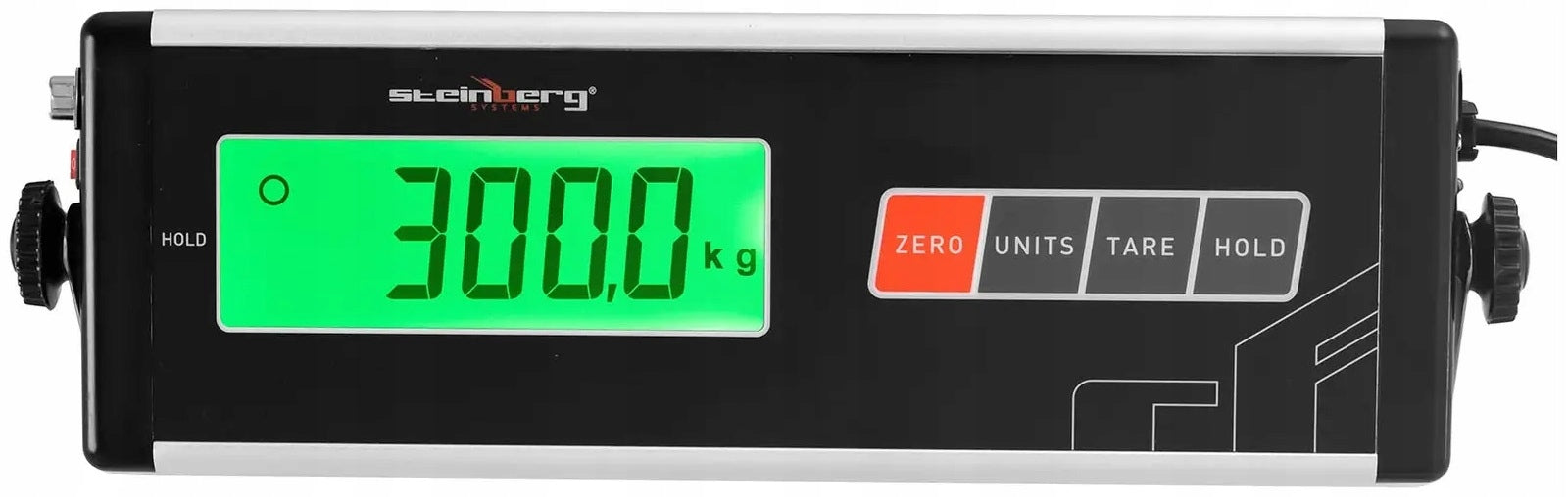 Wall scale 300kg/100g 55x 5cm LCD display STEINBERG SBS-PWS-300 Packaging status original