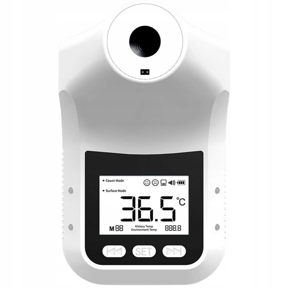 Wall thermometer touchless smart with LCD
