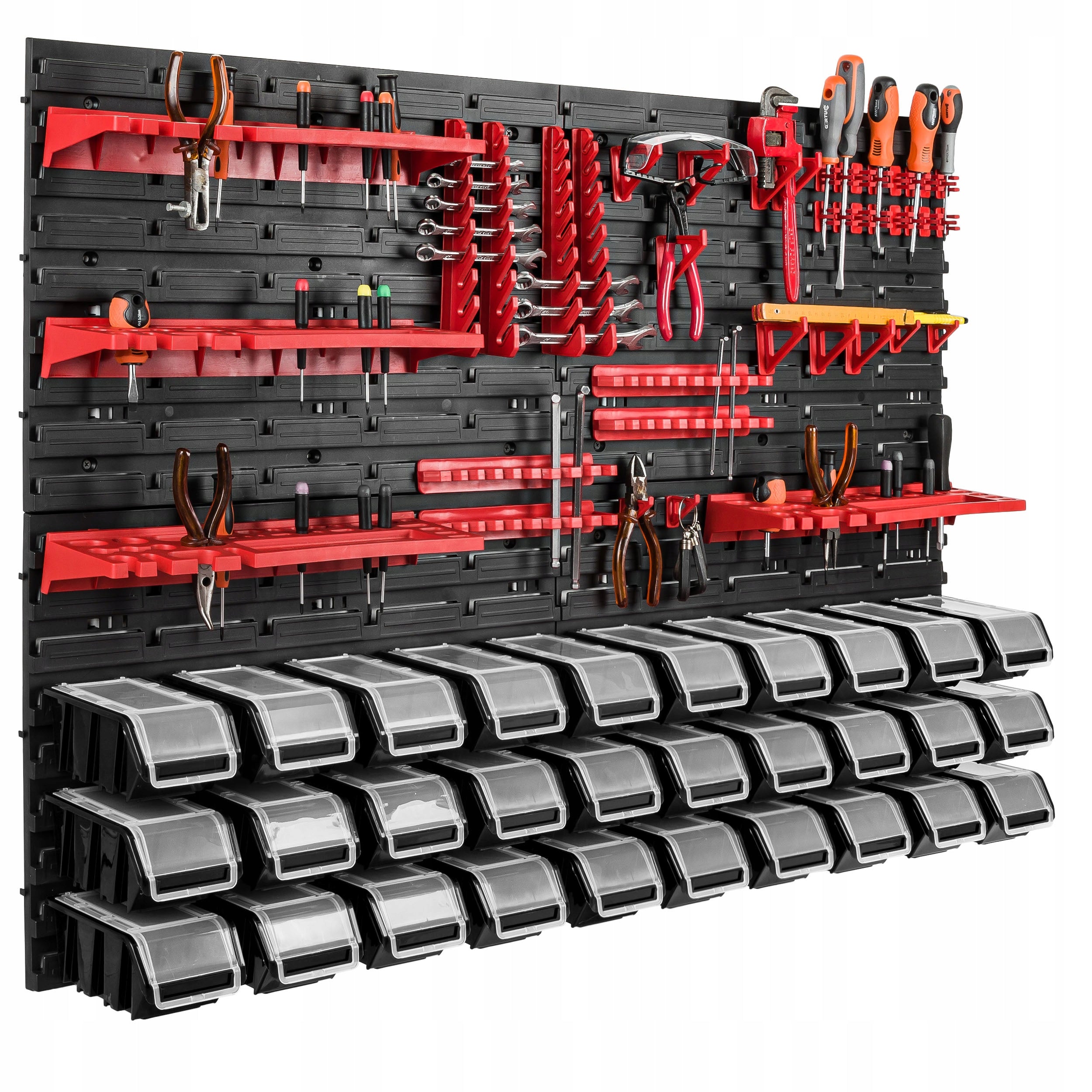 Wall workshop garage 115 x 78 cm + 30 cuvettes