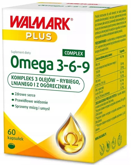 Walmark Omega 3-6-9 Complex 60cap fatty acids