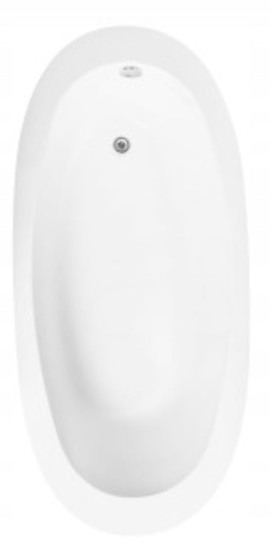 Kerra Pola freistehende Acrylbadewanne 