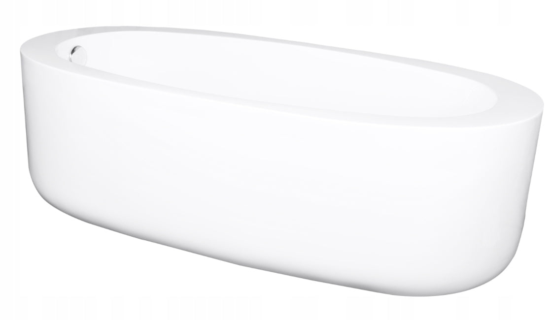 Kerra Pola freistehende Acrylbadewanne 
