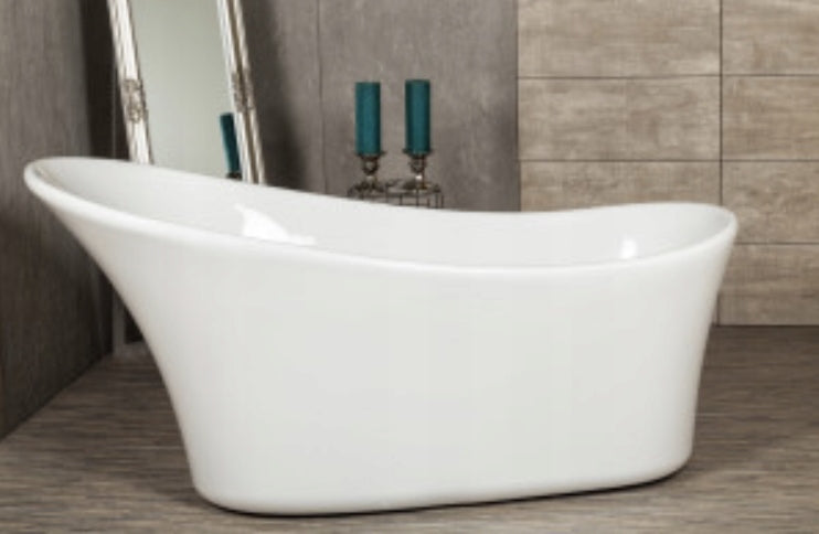 Kerra Maya freistehende Badewanne 160x67cm 