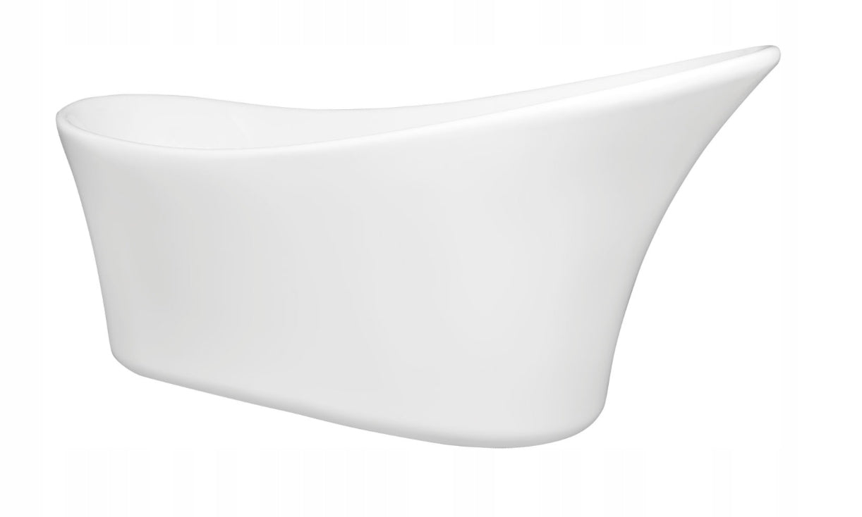 Kerra Maya freistehende Badewanne 160x67cm 