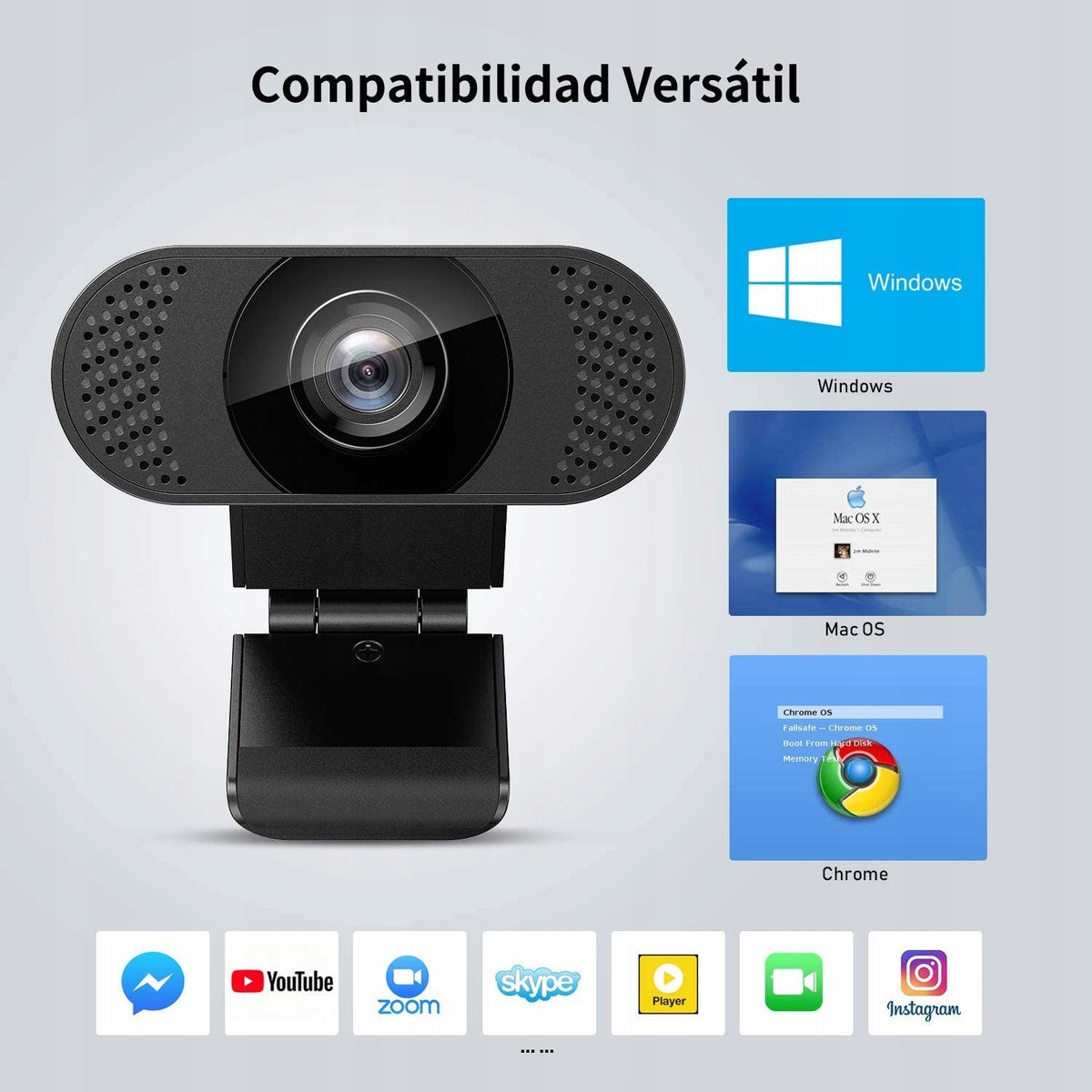 Wansview PC Full HD 1080P webcam