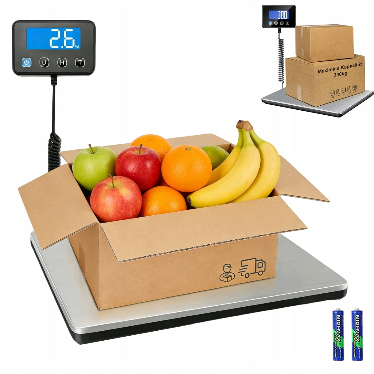 Warehouse Electronic Scale Platform Shop Goods Strong 200kg/50g