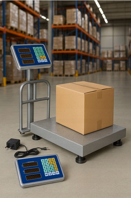 Warehouse Scale Electronic Shop LCD 150kg Platform Freight Strong Manufacturer code 5907458624459