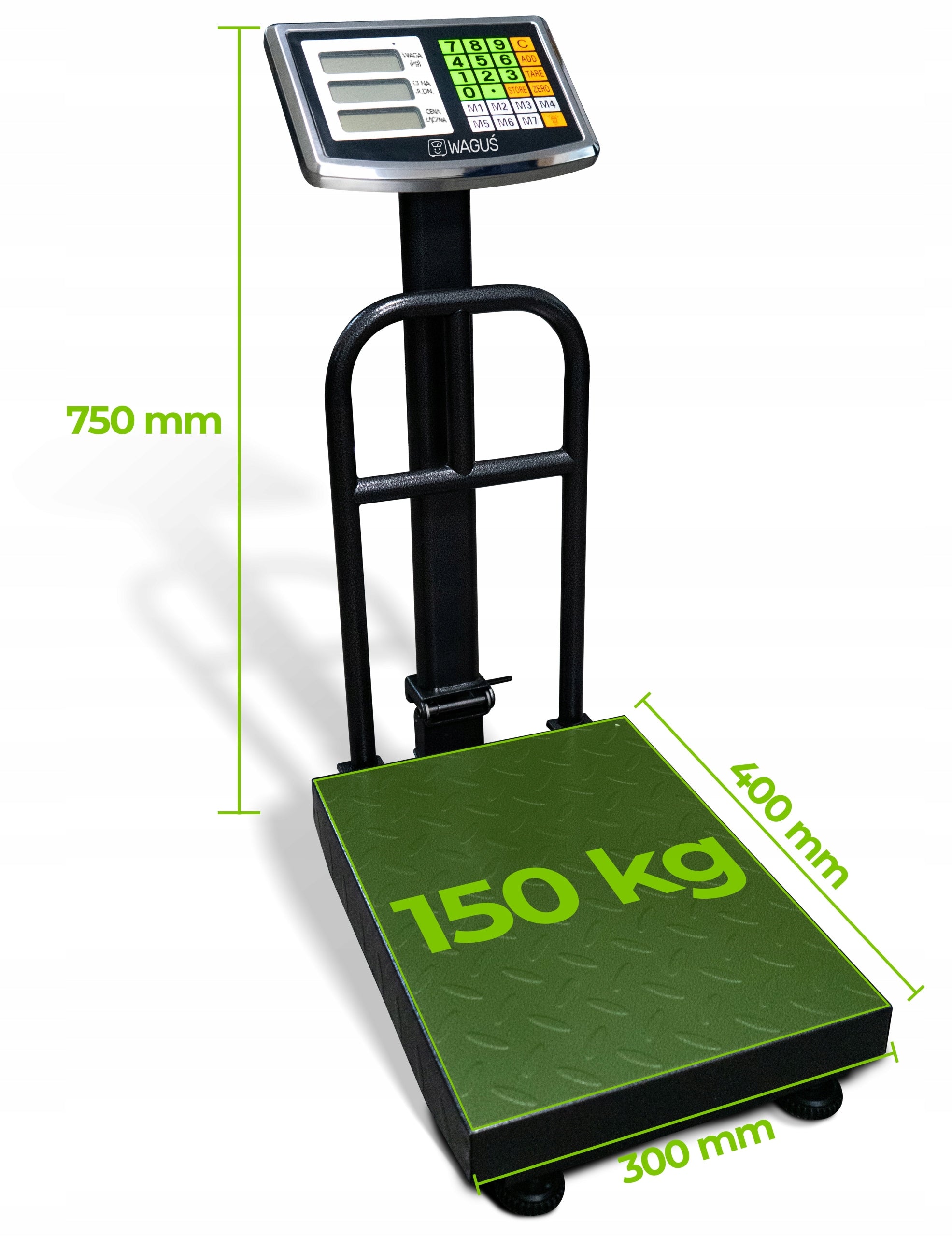 Warehouse Scale Electronic Shop LCD 150kg Strong Platform Commodity Brand no brand