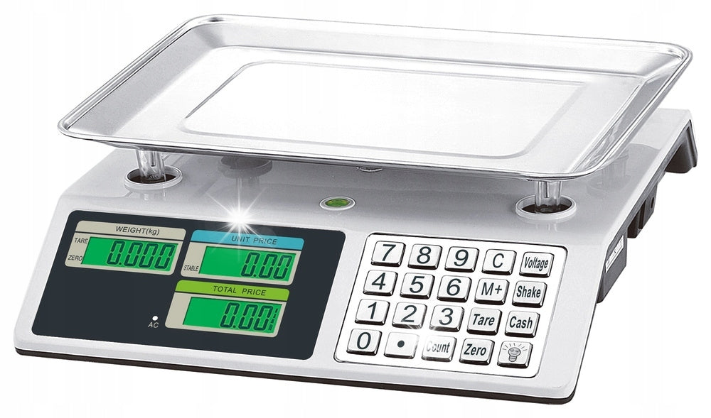 Warehouse Scale Electronic Shop Lcd 40kg/5g Industrial Calculation