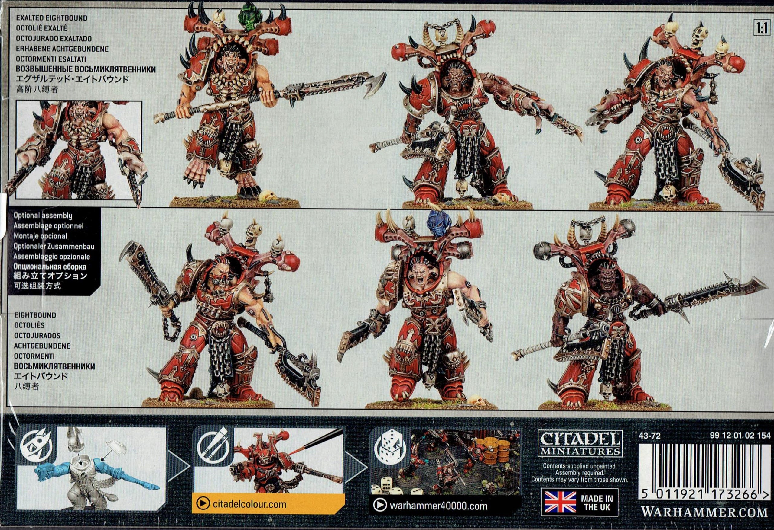 Surenkami modeliai Warhammer 40K Exalted Eightbound