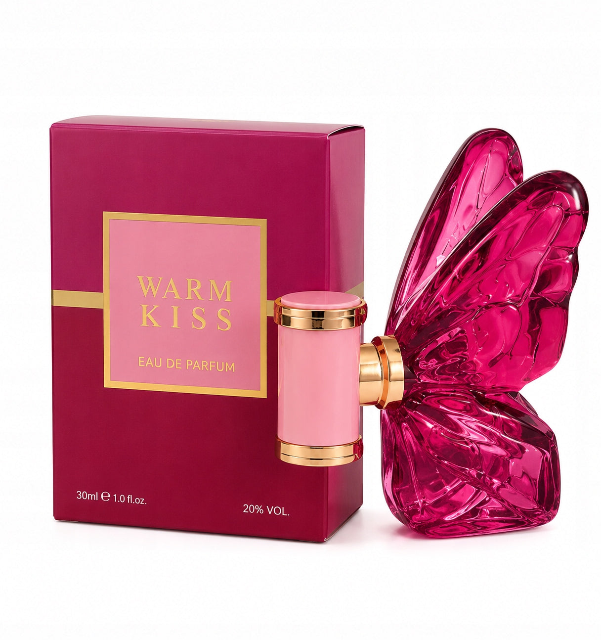 Warm Kiss Eau De Parfum 30ml Perfume Women's Butterfly Durable