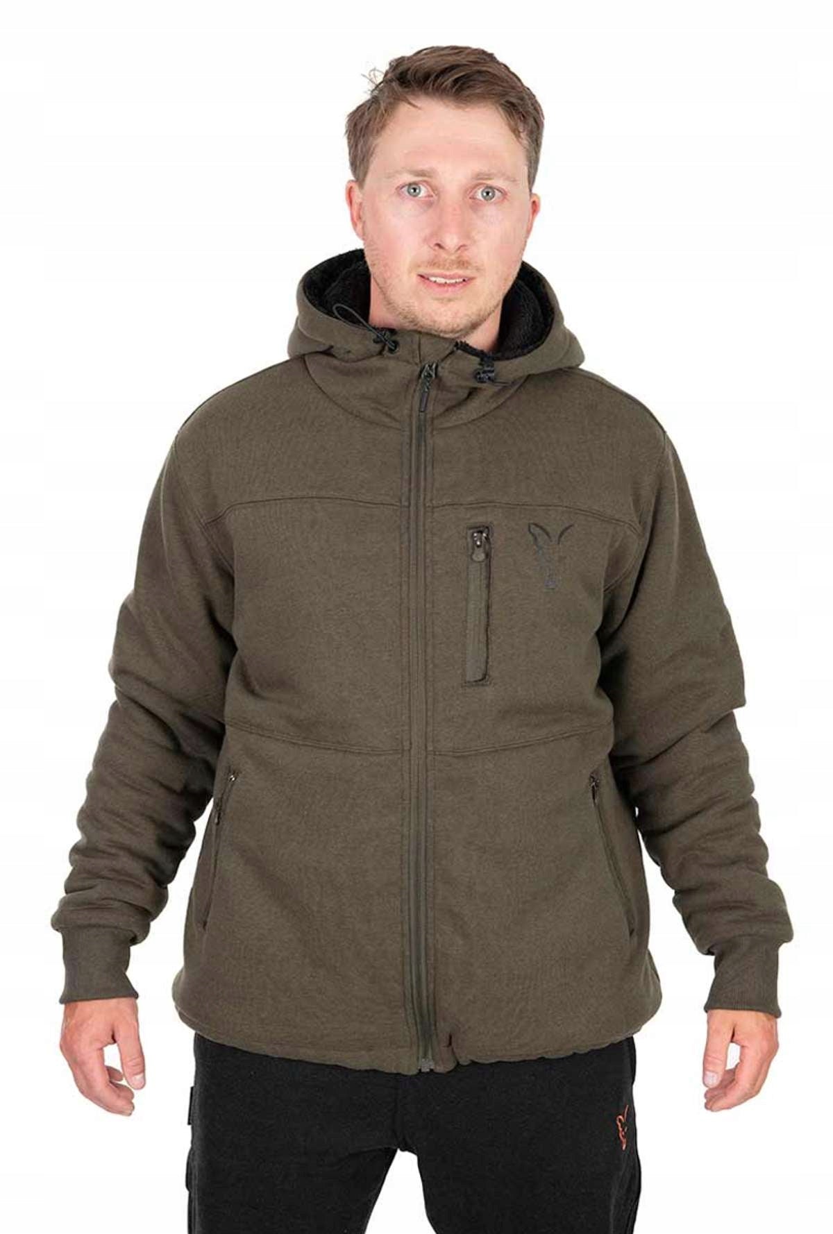 Warm jacket FOX Sherpa Green Black XXL