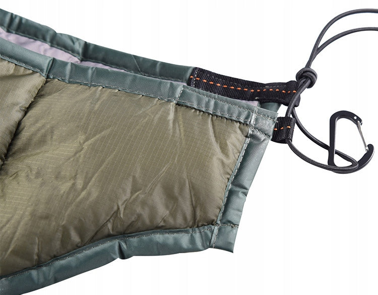 Warmer for hammock underblanket sleeping bag lining Kind hammock without rod