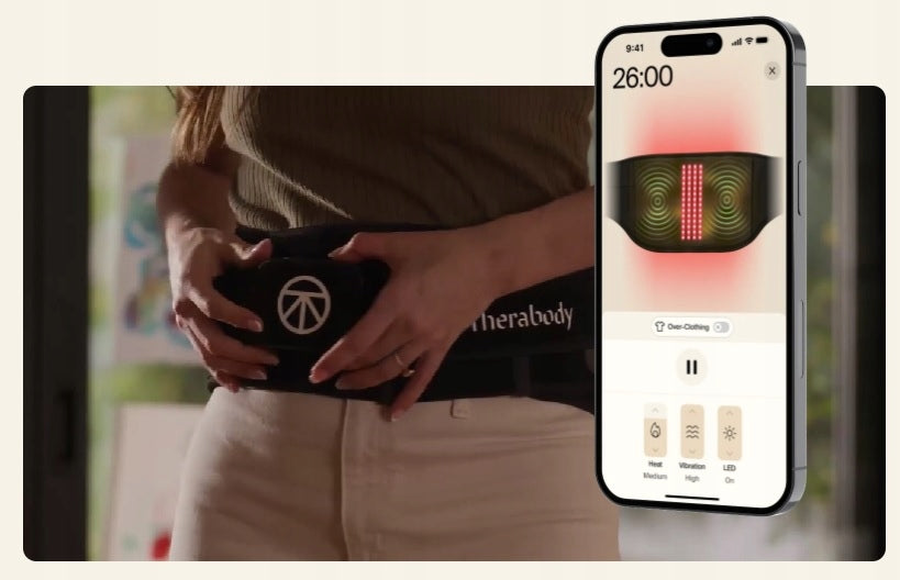 Warming Belt Therabody ThermBack LED for Back Heat Therapy Packaging status original