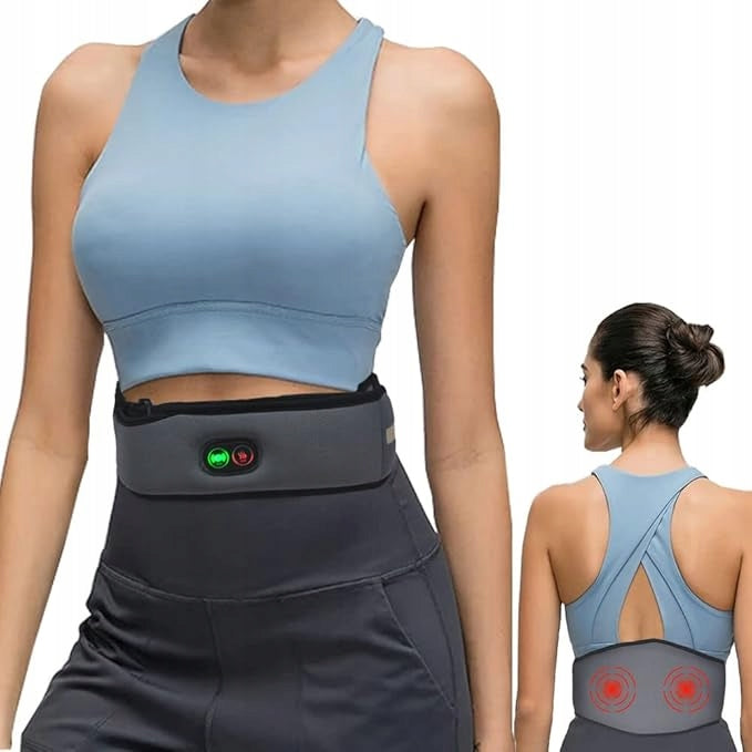 Warming Belt Waist Massage Device with Temperature Control