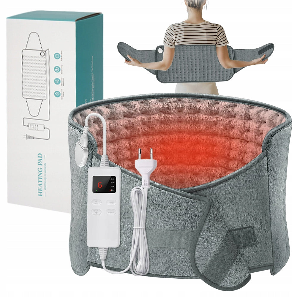 Warming Belt With Waist Massage, Electric Heating Pillow 6 Levels