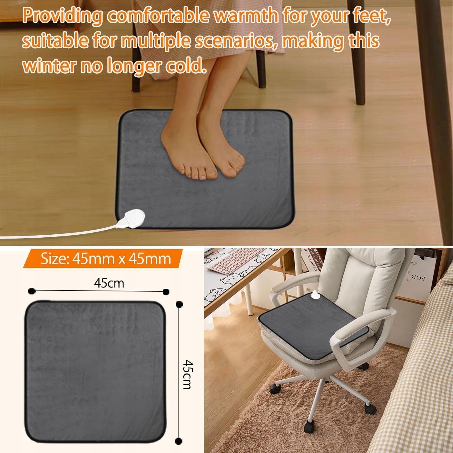 Warming Pillow 45x43 cm On Back Abdominal Arms Medical device no