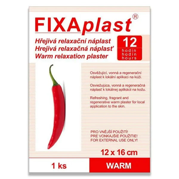 Warming patch FIXAPLAST WARM 1 piece
