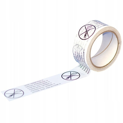 Warning Packing Tape 50/66m Open Carefully