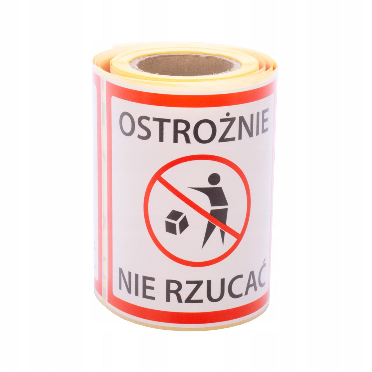 Warning labels courier Do not throw 100 pcs Brand MD Labels