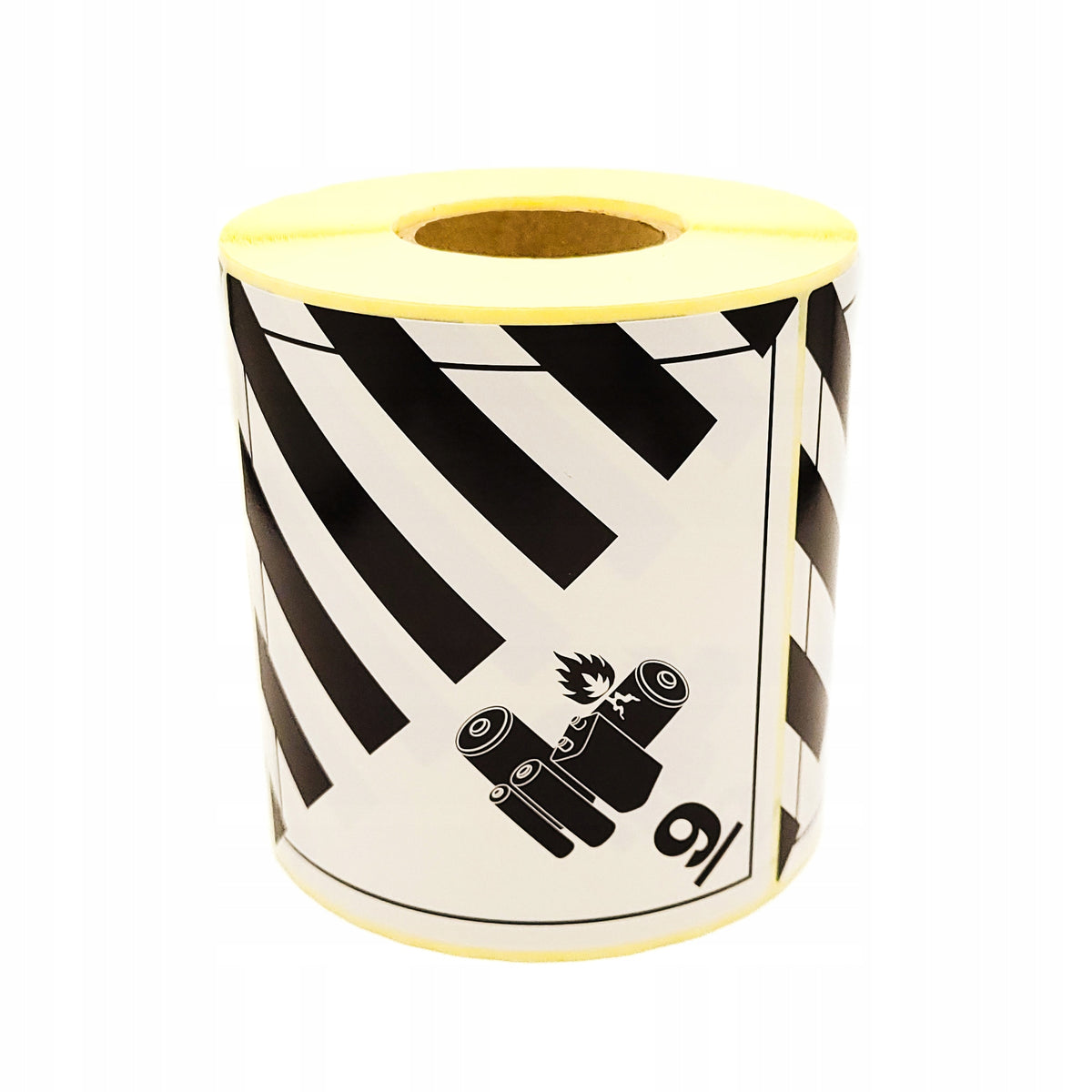 Warning labels - lithium batteries CLASS 9 10X10CM 500PCS