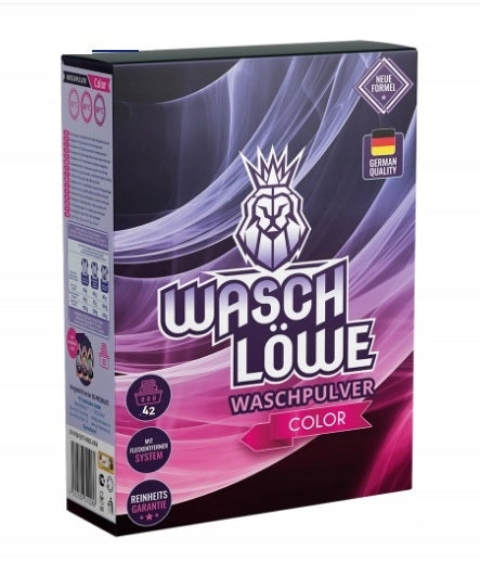Wasch Löwe German Color Washing Powder 3 kg Carton Color