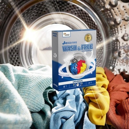 Wash&Free Universal Washing Powder - 400g Brand Wash & Free