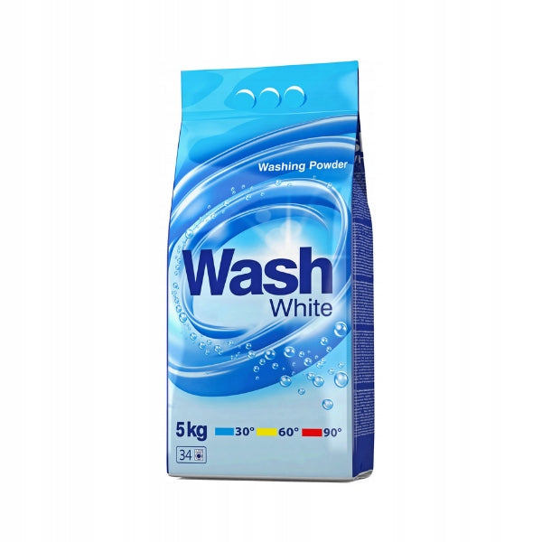 Wash white washing powder 5 kg