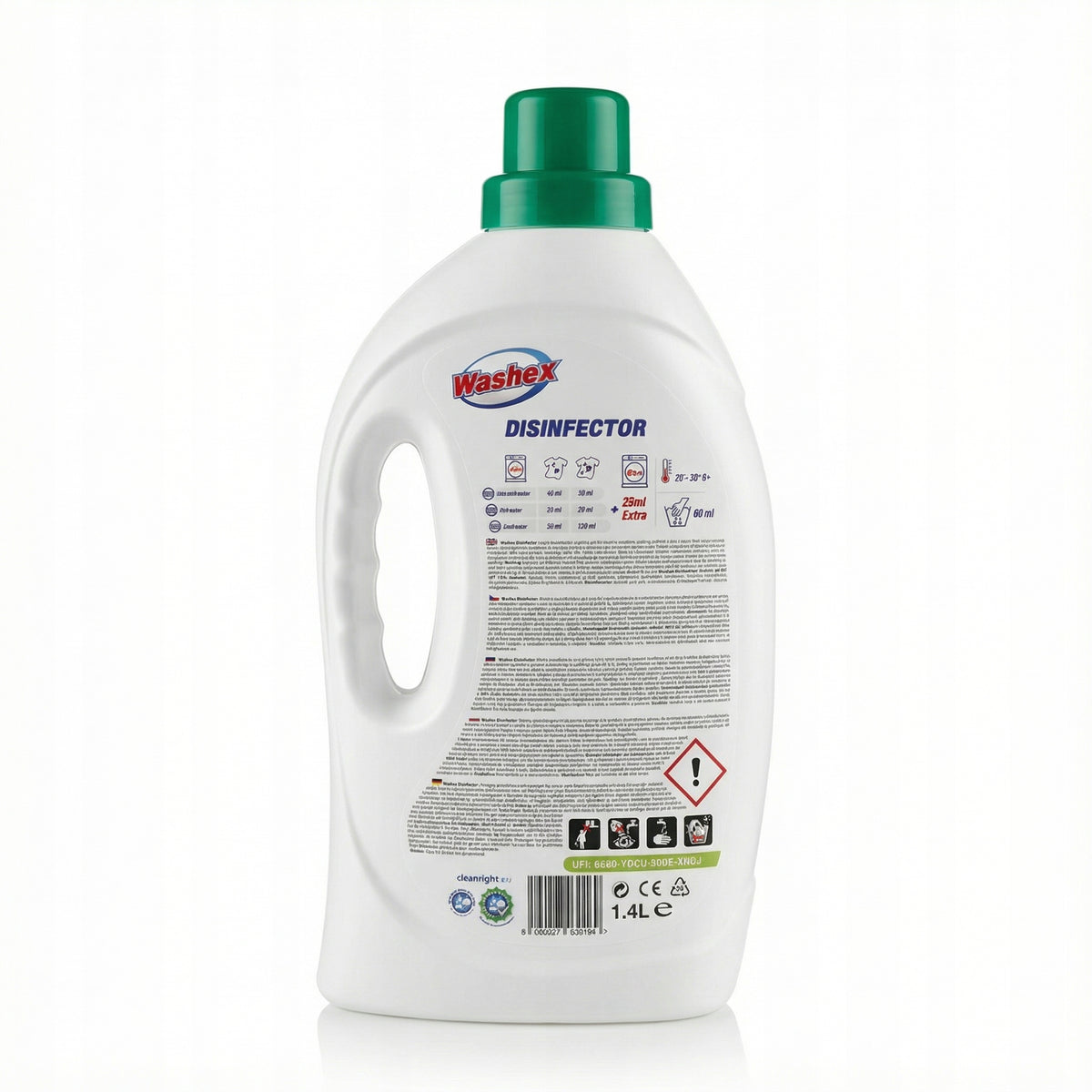 Washex Disinfector 1,4l Packaging status original
