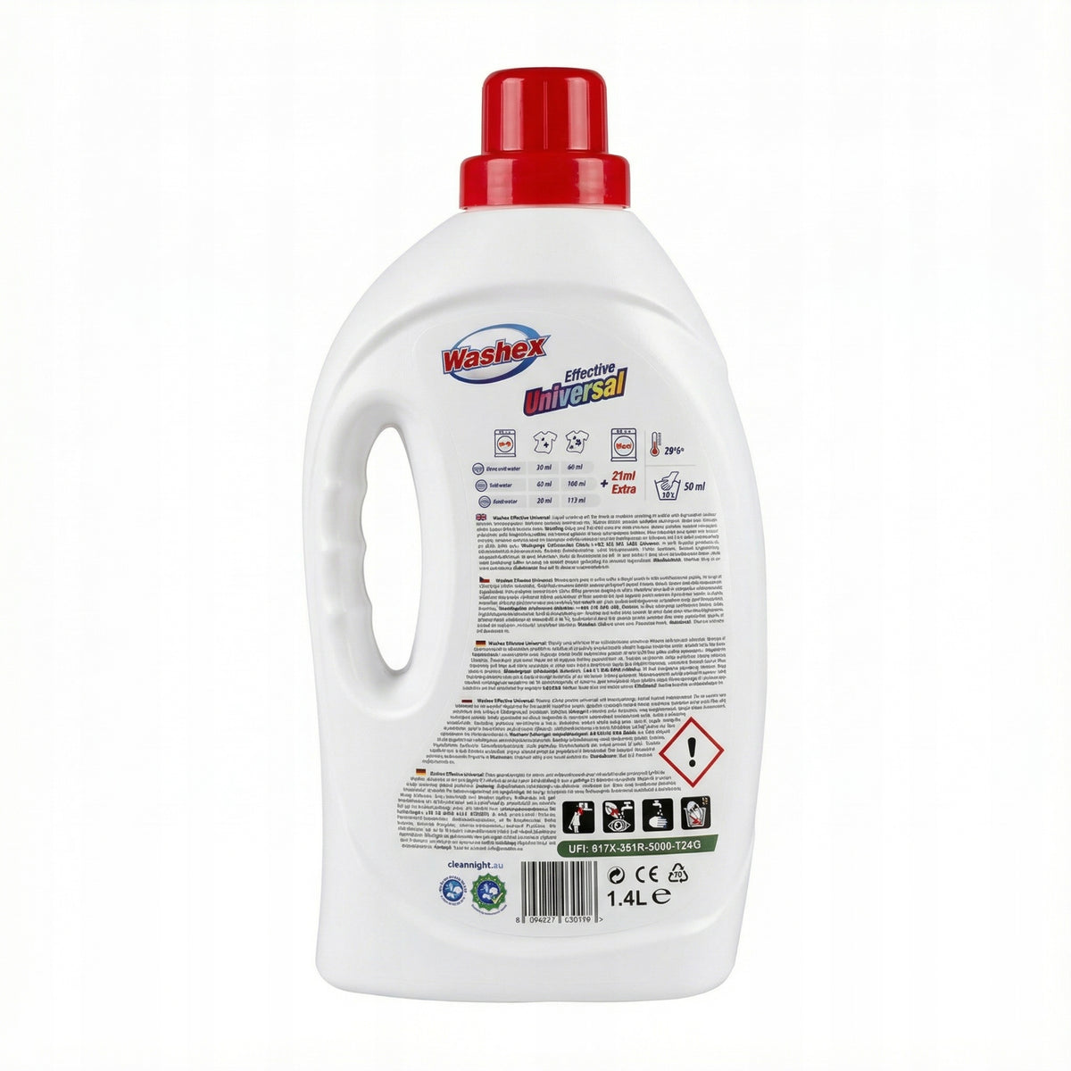 Washex Effective Universal 1,4l Packaging status original