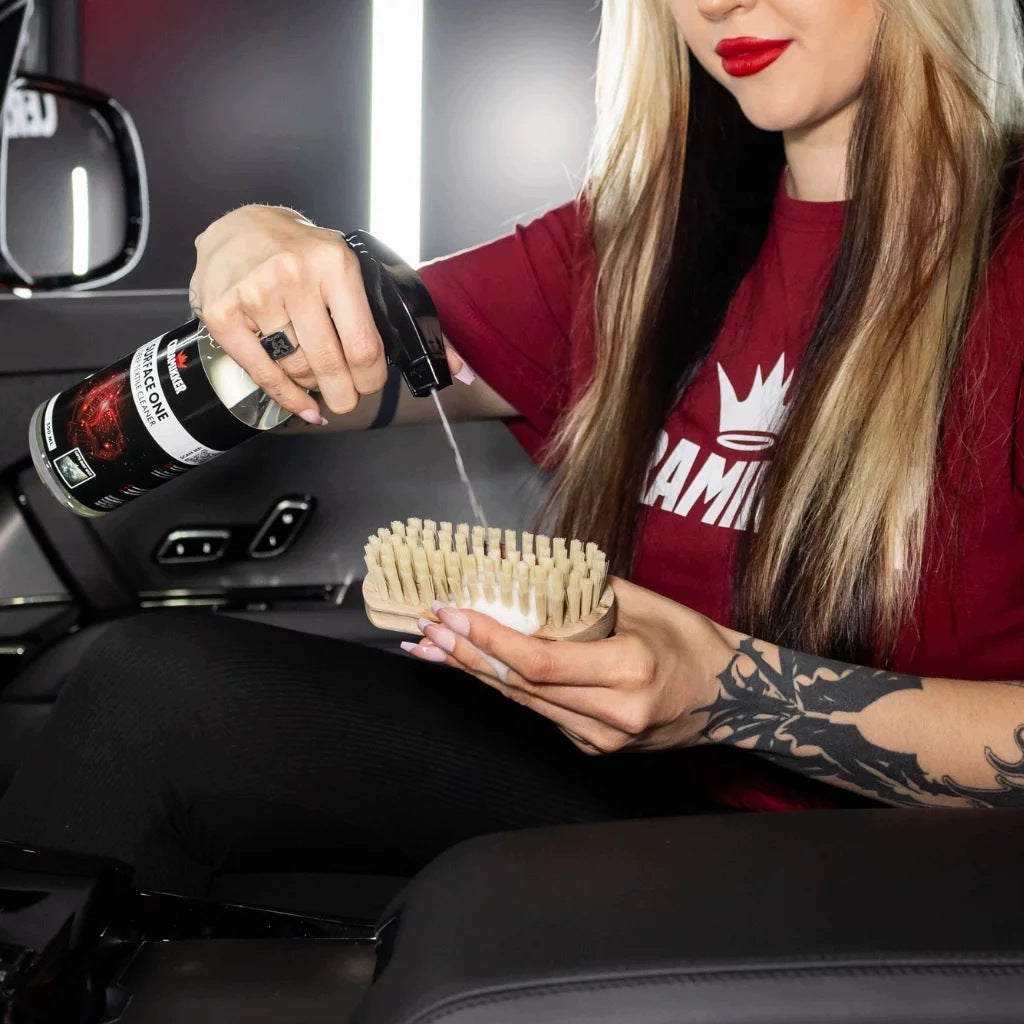 Washing Brush Upholstery Cleaning Leather Washing CERAMIKKER Final Brush Manufacturer's catalog number Miękka do Samochodowej