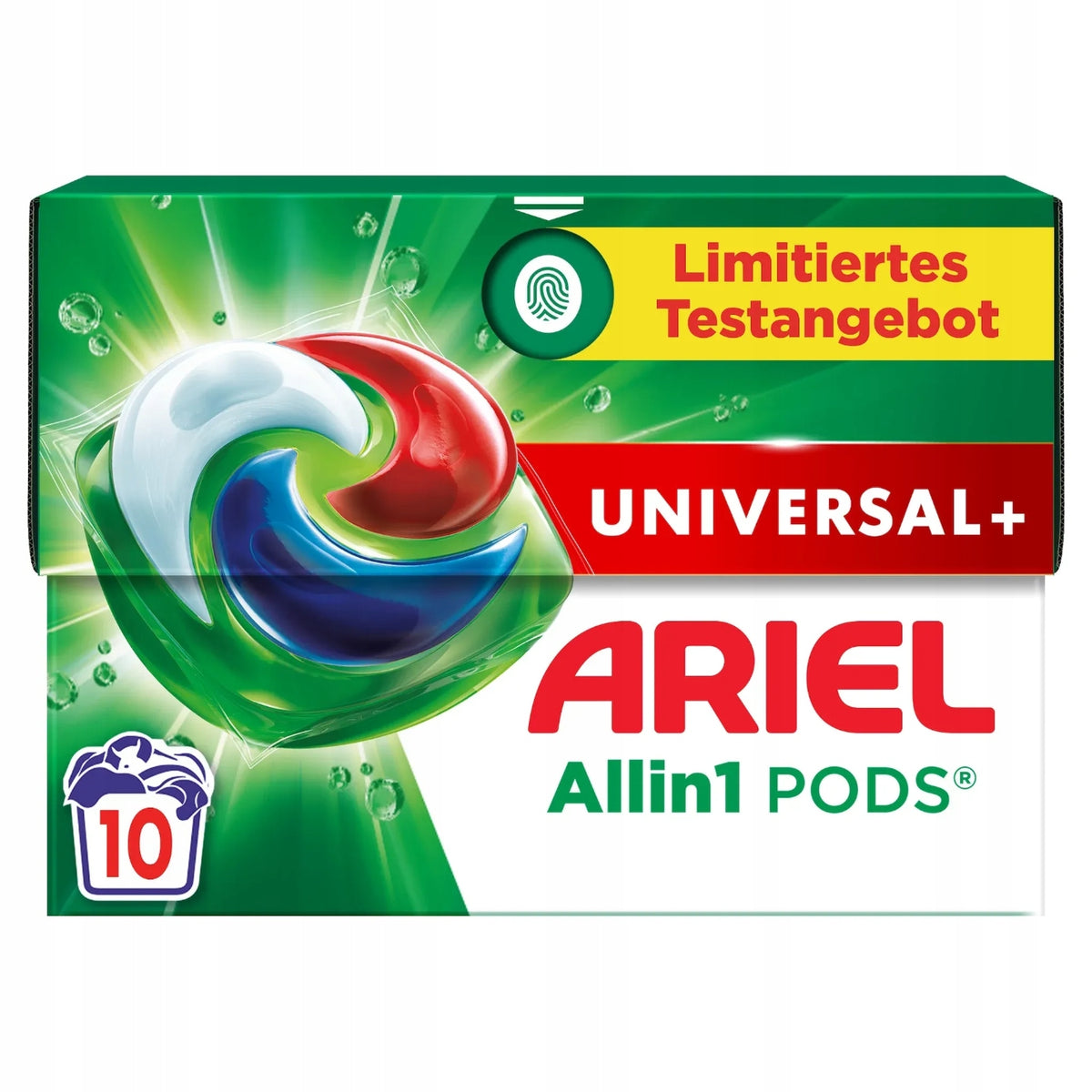 Washing Capsules Ariel 3in1 Universal + 10 pieces