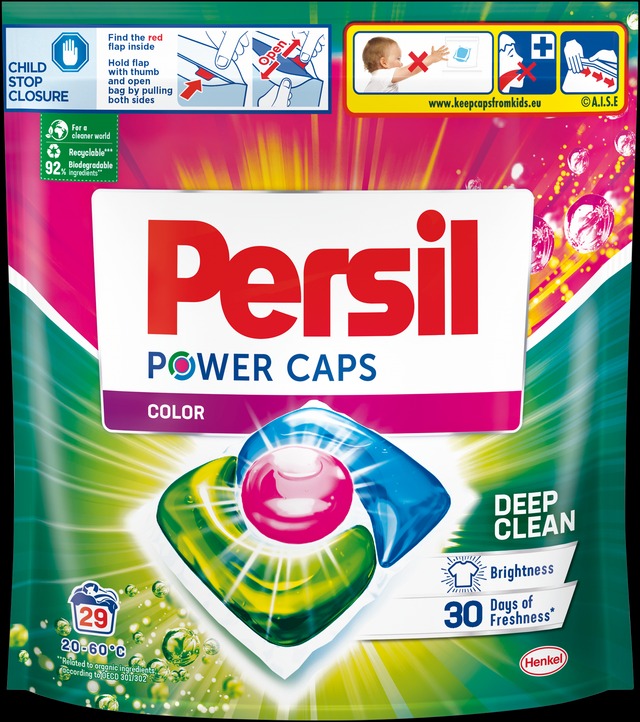 Washing Capsules Persil Power Caps Color 29 pieces