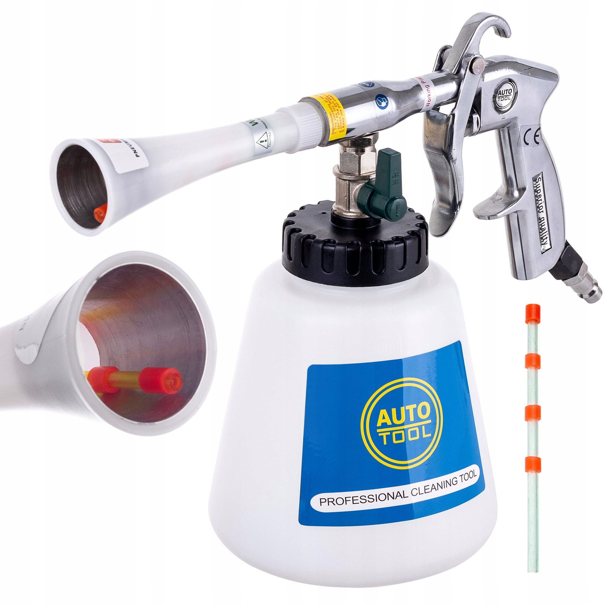 Washing Gun Cleaning Upholstery METAL NOZZLE REINFORCEMENT