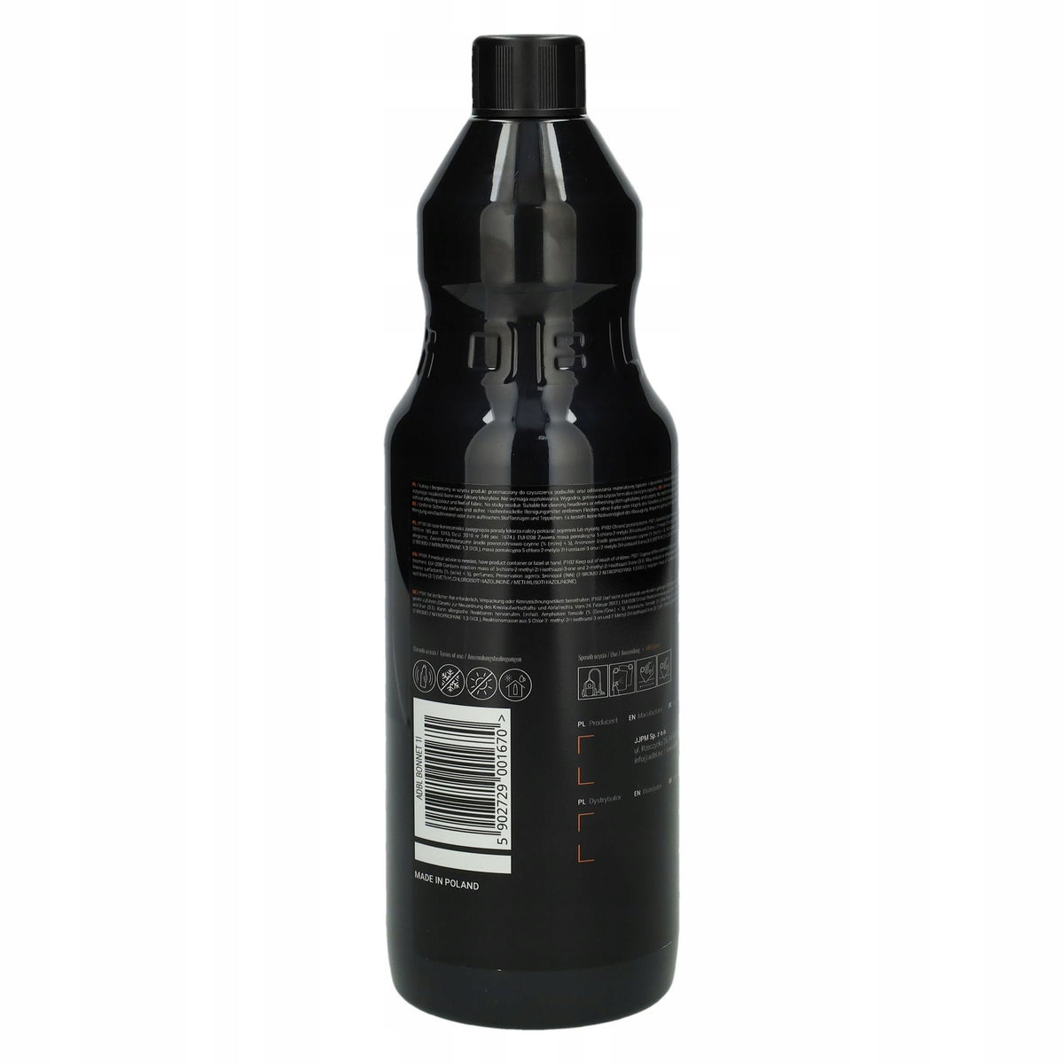 Washing Liquid Headliners and Interior Upholstery ADBL Bonnet 1L Packaging status original