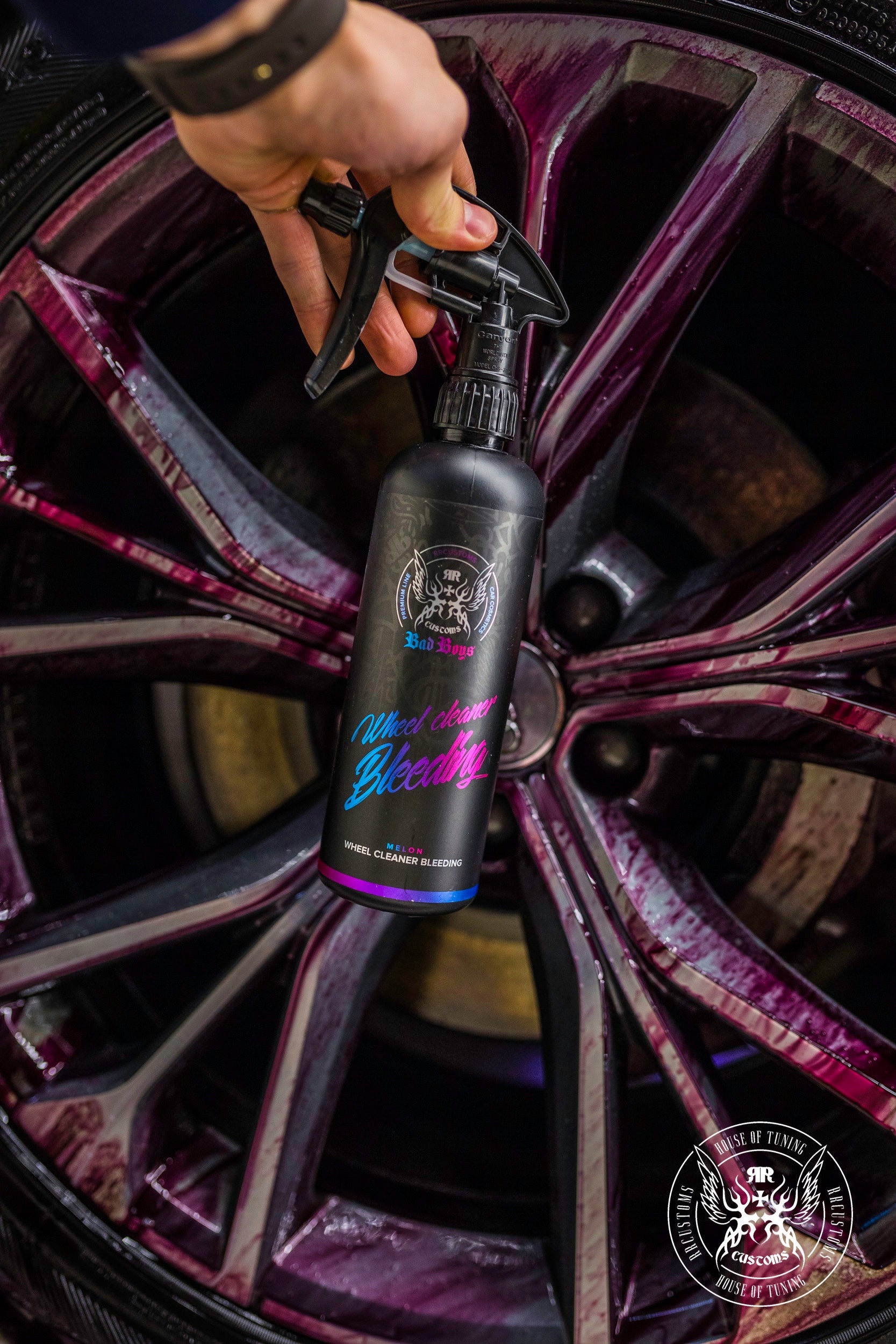Washing Liquid Rims Bloody Rim Gel RR Customs Wheel Cleaner Bleeding 500ml Manufacturer's catalog number BB1643