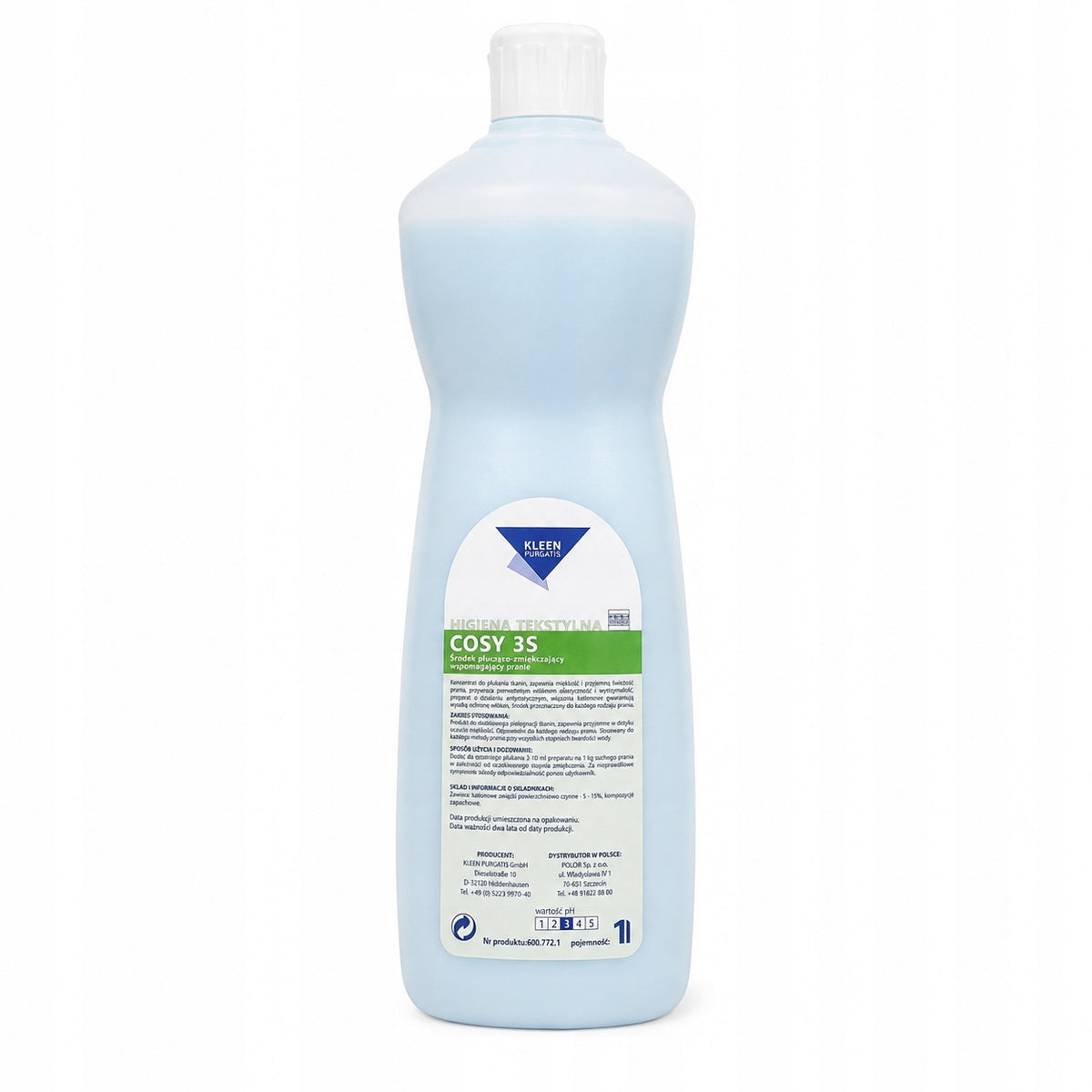 Washing Liquid Towel Bedding Softener Concentrate Cosy 1L