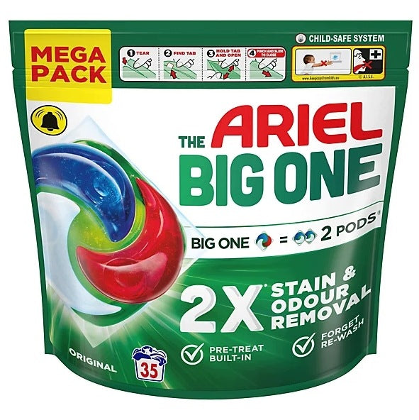 Washing capsules Ariel The Big One 35 washes