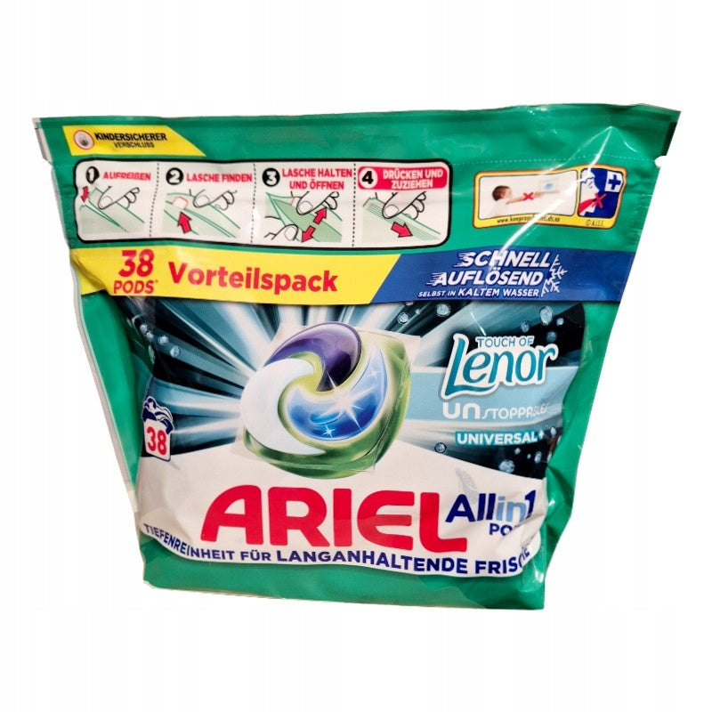 Washing capsules Ariel universal 38pcs
