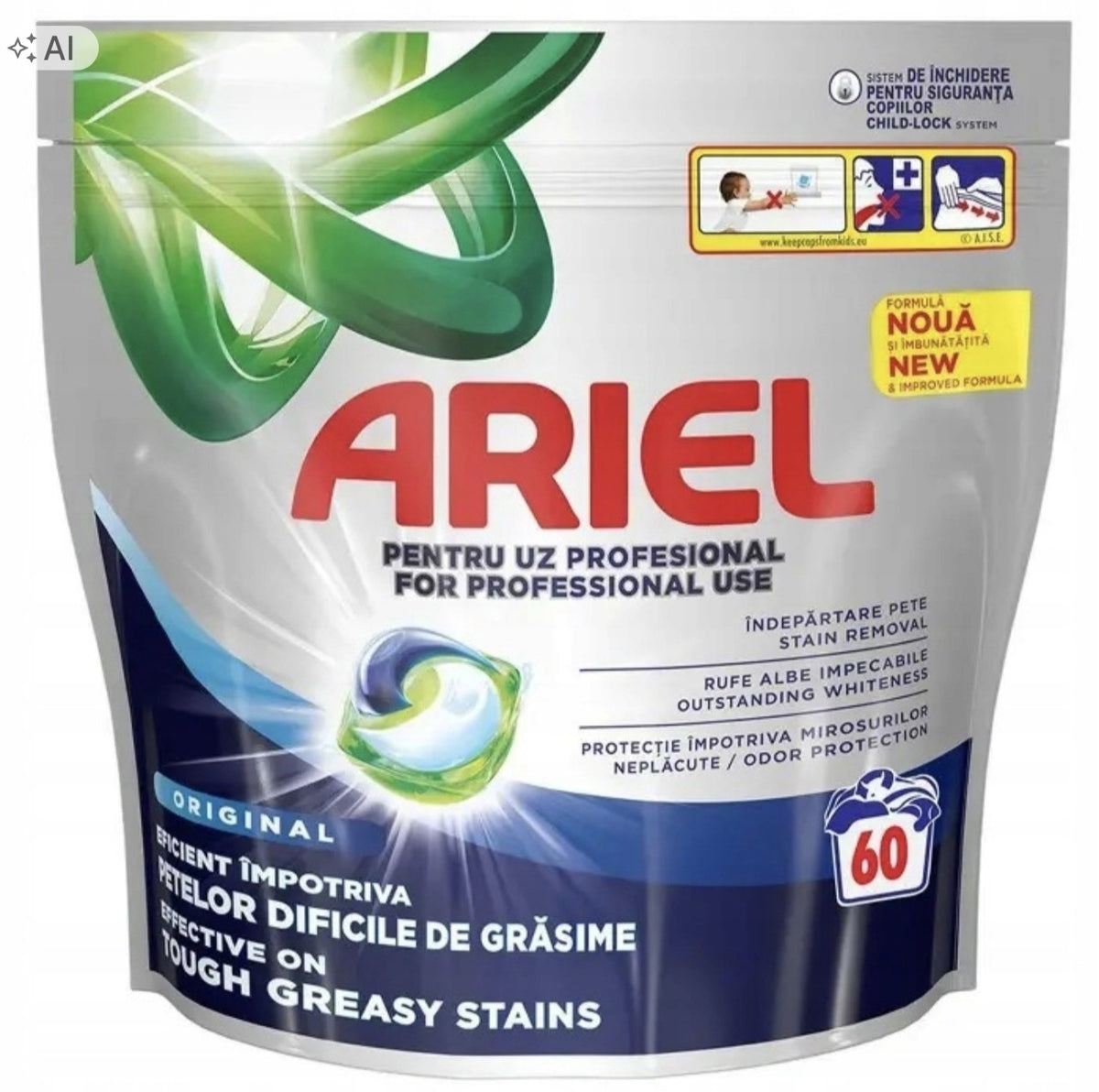 Washing capsules Ariel universal 60 pcs.