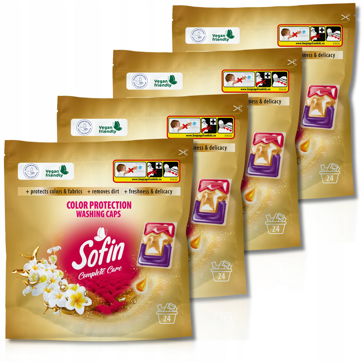 Washing capsules Color Sofin Care Protection 96