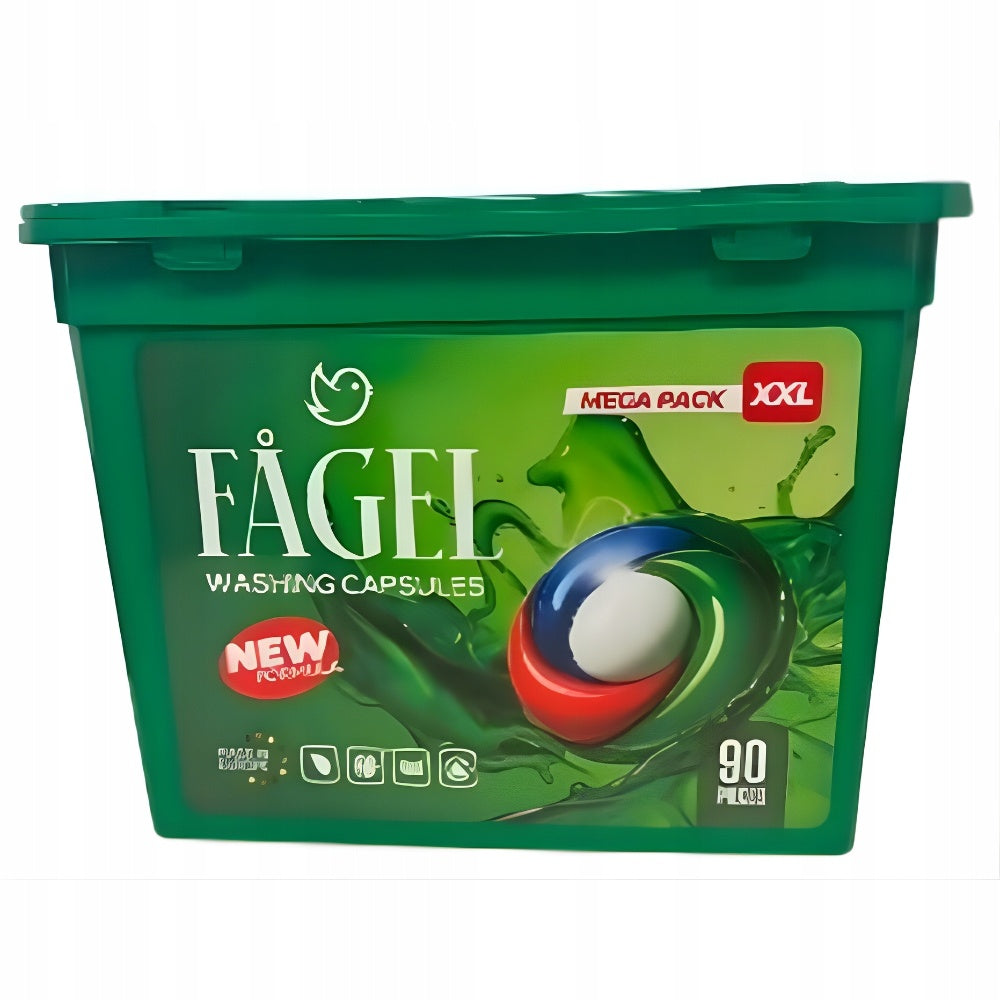 Washing capsules FAGEL 90 pcs XXL universal MEGA PACK