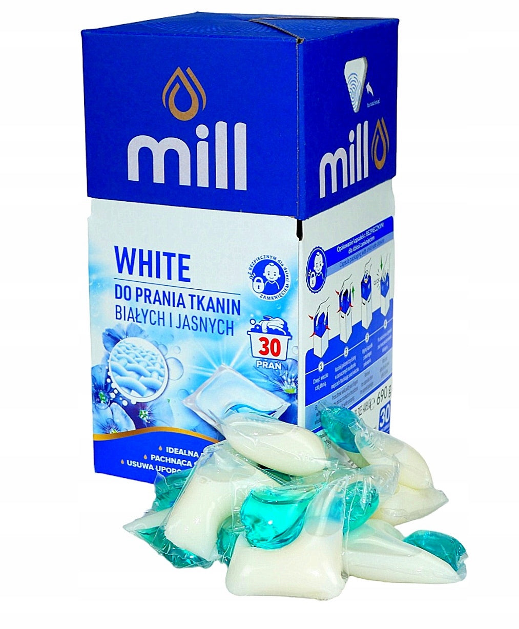 Washing capsules Mill White Box 30 pcs