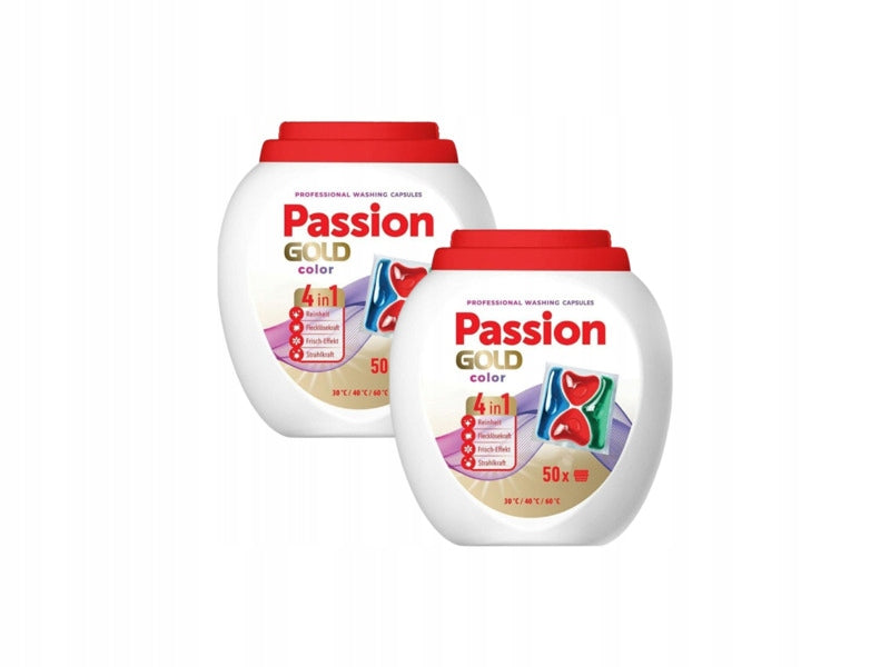 Washing capsules PASSION GOLD Professional Color - 2 x 50 pcs.