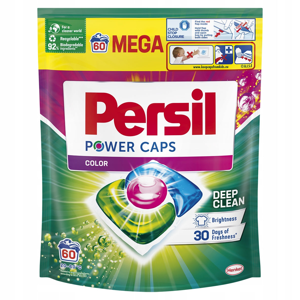 Washing capsules Persil Color 60pcs.