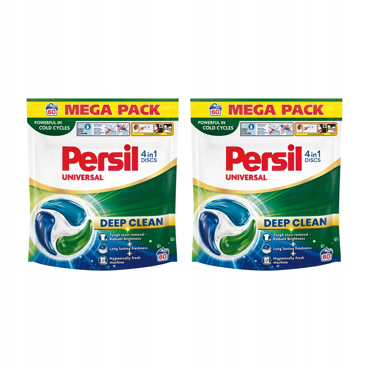 Washing capsules Persil Discs Universal 2x60 washes
